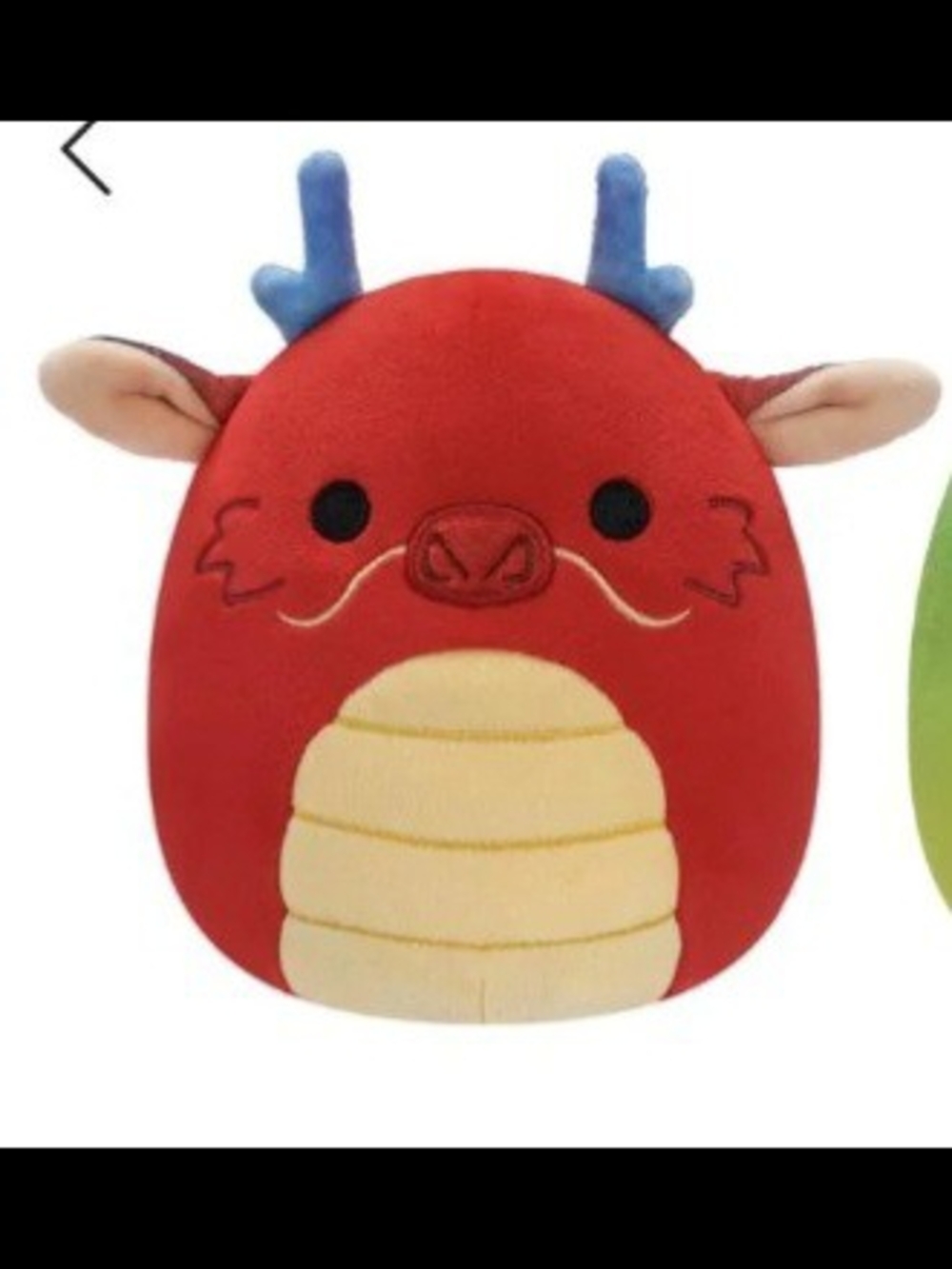 Disney Squishmallows Red Dragon Mushu From Mulan Plush Toy NWOT